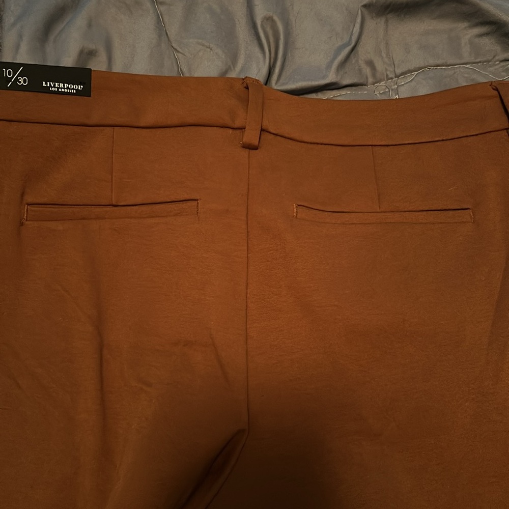Liverpool Brown Knit Trousers - Picture 4 of 6